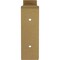 Ekena Millwork Steel Truss Shelf Bracket, Hammered Gold 2"W x 8"D x 6 3/4"H BKTM02X08X06TSHGO - alternate 10